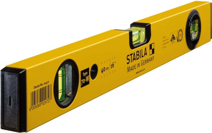 Produktbild Stabila Wasserwaage Type 70 W (40 cm)