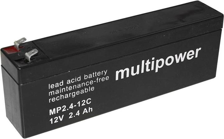 Multipower LeadAccumulator Cycle proof (12 V, 2400 mAh)