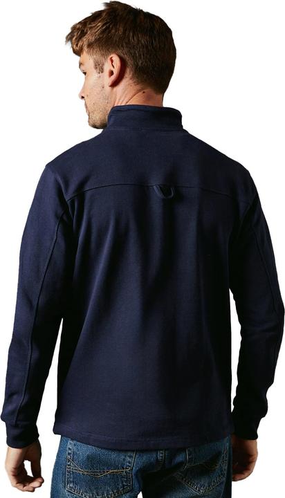 Actual product image Universal Textiles Mens Premium Cotton Funnel Neck Sweatshirt (S)