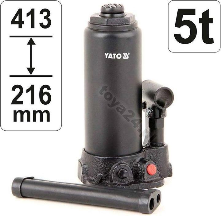 Produktbild Yato Profi Hydraulischer Stempelwagenheber YT-17002 bis 5 Tonnen