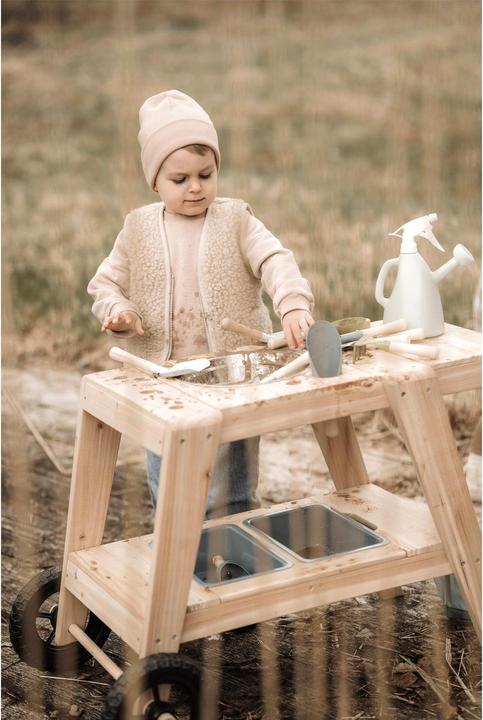 Actual product image small foot Mud kitchen compact