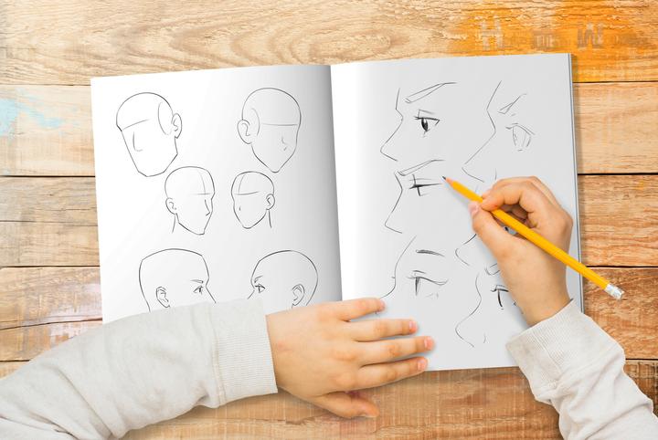 Actual product image Learning to draw comics made easy