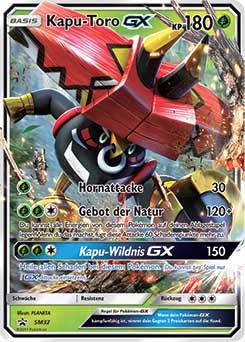 Actual product image Pokémon Kapu-Toro-GX Tin Box - DE (German, Box Set & Collection)