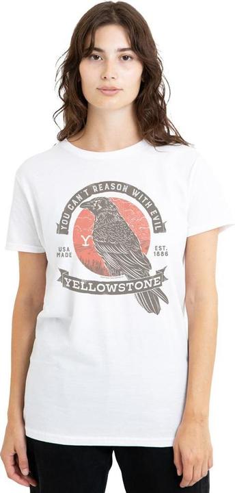 Actual product image Yellowstone Unisex Adult Evil Bird T-Shirt (XXL)