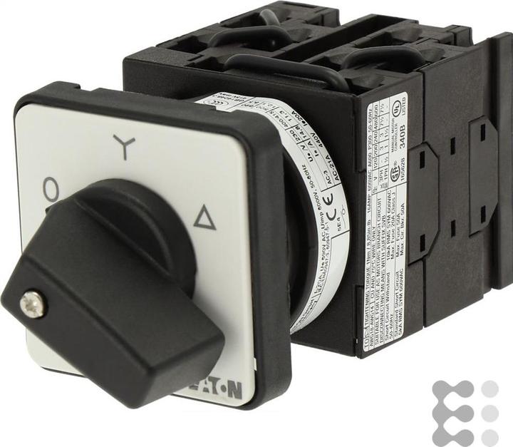 Actual product image Eaton T0-4-8410/E Star-delta- 024604 Switch Kont8 20A 0-Y-D 60° rast.