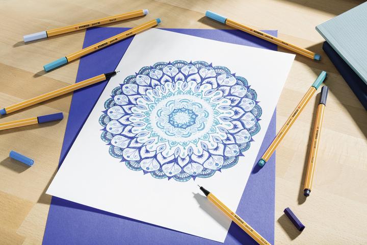 Produktbild STABILO point 88 Fineliner (Hellorange, 1 x)