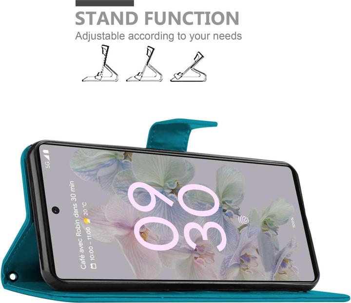 Immagine prodotto Cadorabo Custodia per Apple iPhone 15 Flower Book (Apple iPhone 15)