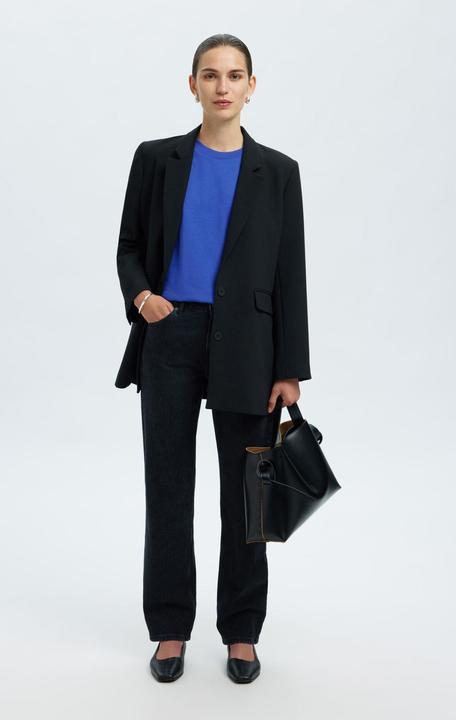Actual product image Selected Femme Slfessential Ss Boxy Tee Noos (M)