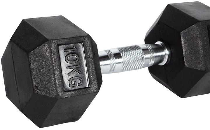 Produktbild Fitcom Hex Dumbbell 10 kg (1 x 10 kg)