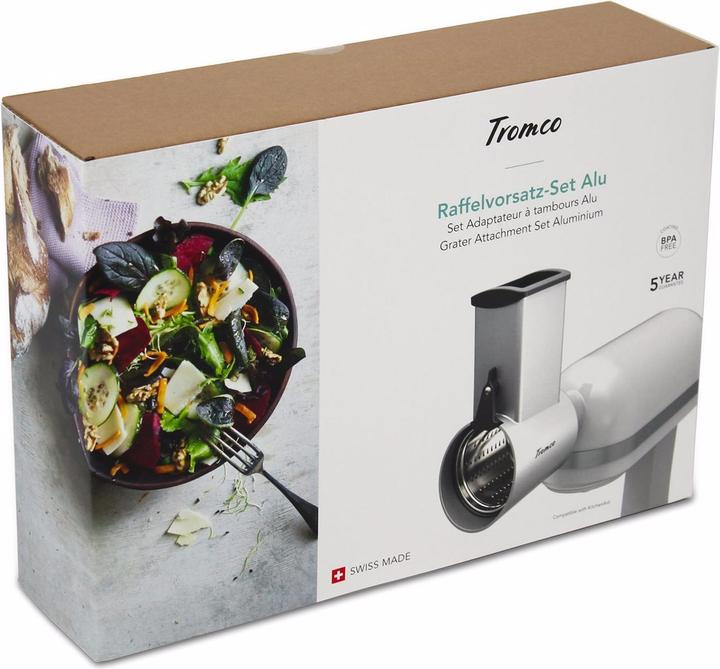 Produktbild Tromco Raffelvorsatz-Set mit Trommel 1/2/3 (KitchenAid/Elektrolux/AEG)