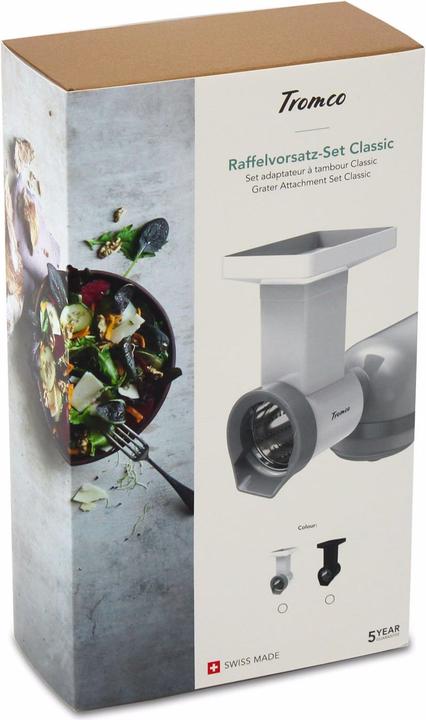 Produktbild Tromco Raffelvorsatz-Set Classic mit Trommel 1/2/3 (KitchenAid/Elektrolux/AEG)