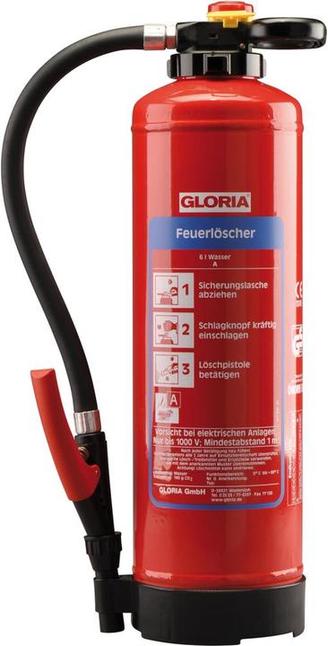 Produktbild Gloria Wasser-Aufladefeuerlöscher (A)