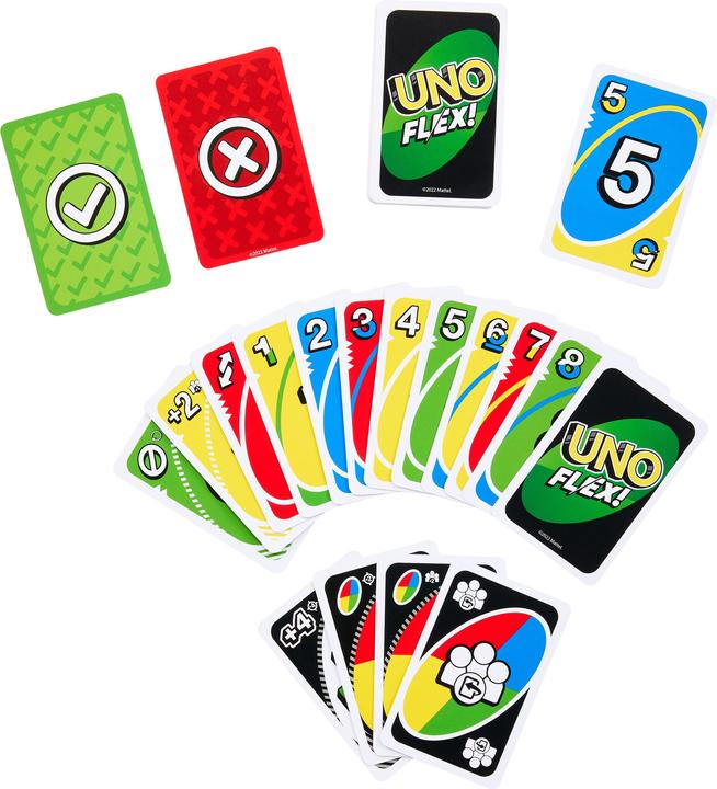 Produktbild Mattel Games Uno Flex (Englisch, Französisch, Italienisch)
