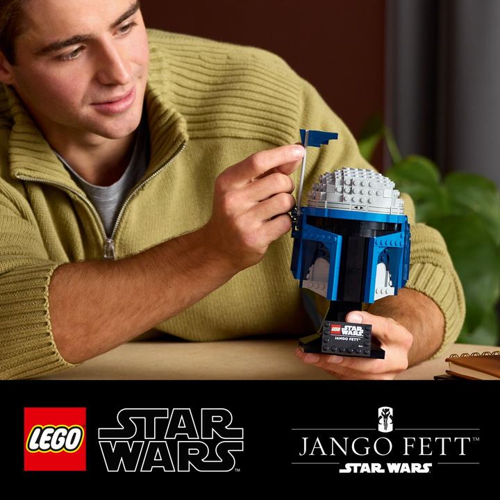 Actual product image LEGO Jango Fett™ helmet (75408, LEGO Star Wars)