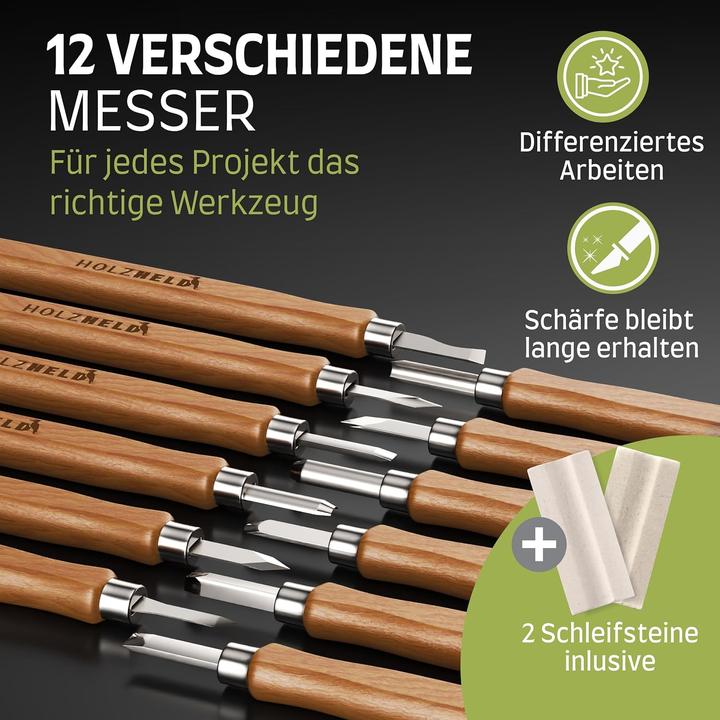 Produktbild Holzheld Schnitz-Set