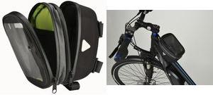 Actual product image Fischer Top tube bag Premium (Handlebar bag)