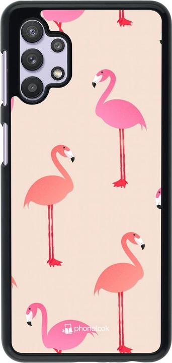 Produktbild PhoneLook Hülle Pink Flamingos Pattern (Samsung Galaxy A32 5G)