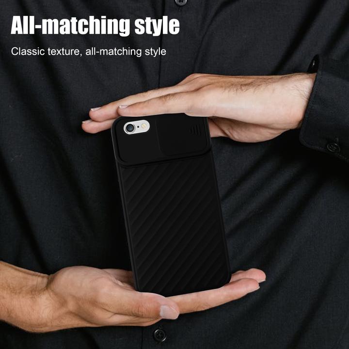 Immagine prodotto Cadorabo Cover in TPU con protezione della fotocamera (Apple iPhone 6 Plus)