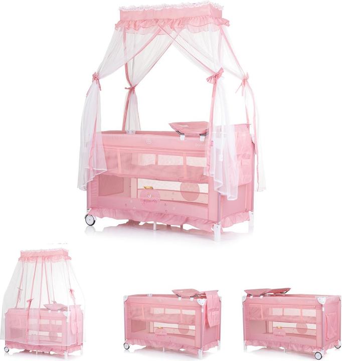 Actual product image Chipolino Palace travel cot, canopy