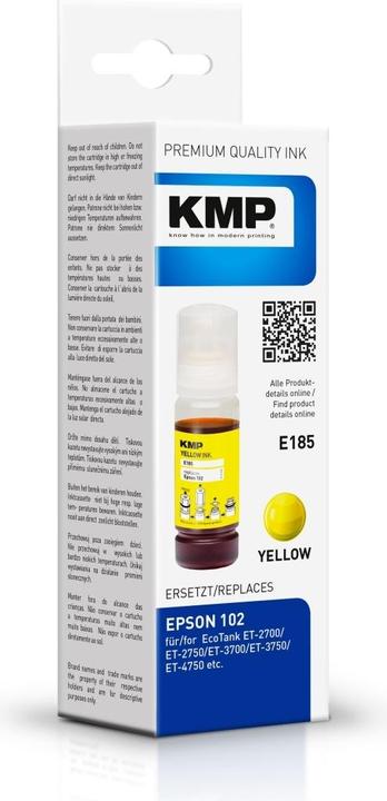 KMP E185 - 70 ml - Yellow - compatible - ink tank (Y)