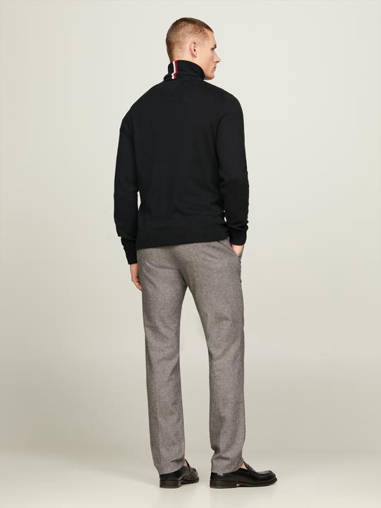 Image du produit Tommy Hilfiger Pima CTN Cashmere Pullover Roll Neck Black (M)