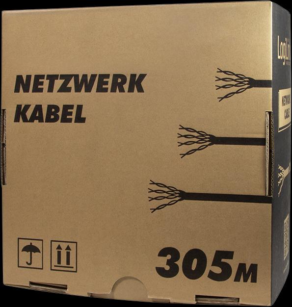 Actual product image LogiLink Network cable (U/UTP, CAT6, 305 m)