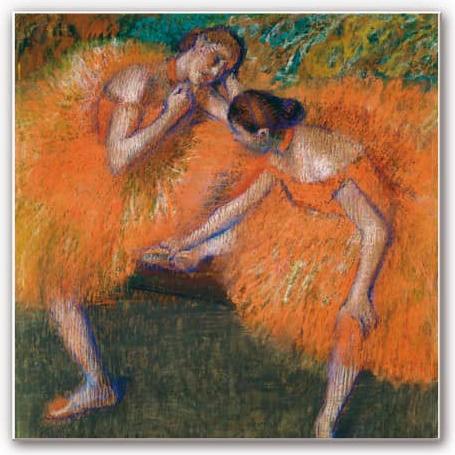 Image du produit Trenddeko Degas - Deux danseuses (50 x 50 cm)