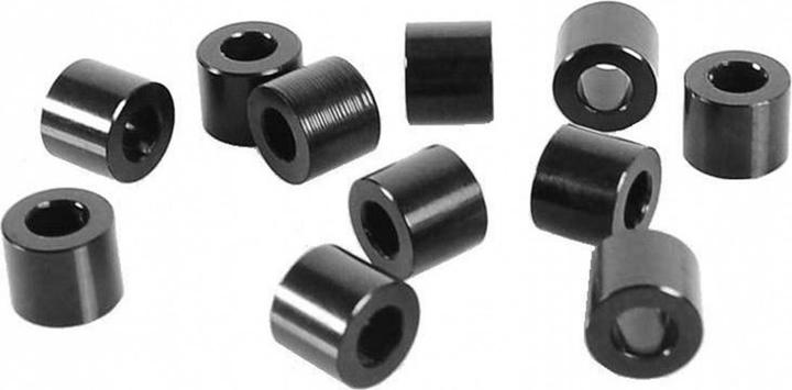 Actual product image Rc4Wd Spacers M3 5mm, black, 10 pieces