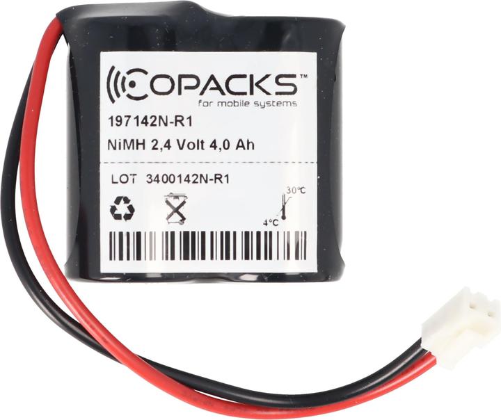 Actual product image AccuCell Notleuchtenakku F1x2 Baby C ersetzt Zumtobel 00072882 (1 pcs., Device specific, 4000 mAh, Battery + charger)