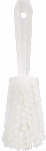 Image du produit Fincke Brosse manuelle à manche court, souple, épissé, lot de 10, blanc. (10 pcs)