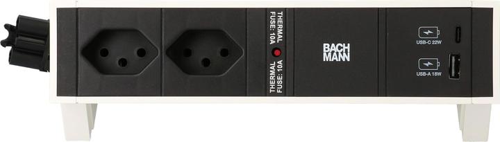Image du produit Bachmann Desk 2 (2 x, USB-A, USB-C, Type 13, 0.20 m)