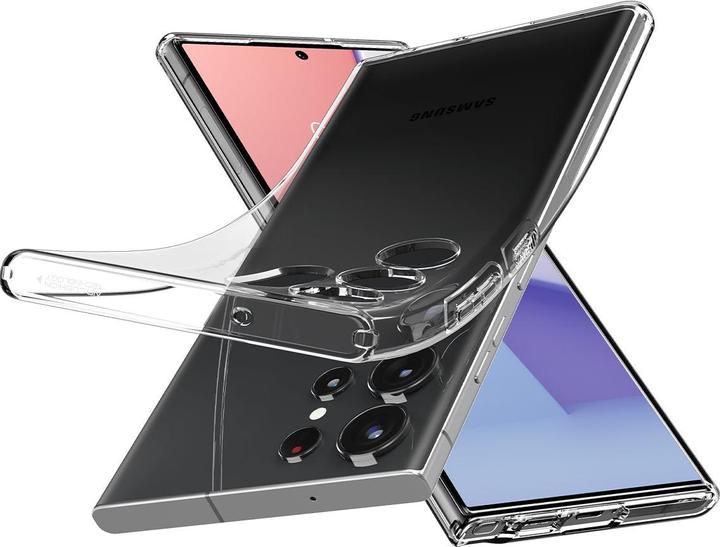 Actual product image Spigen Liquid Crystal (Samsung Galaxy S23 Ultra)