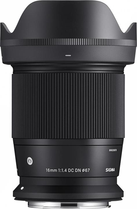 Productafbeelding Sigma 16mm F1,4 DC DN | Contemporary (Canon RF) (Canon RF, APS-C / DX)