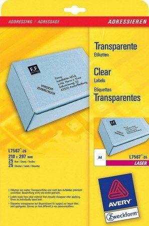 Actual product image Avery Versand labels