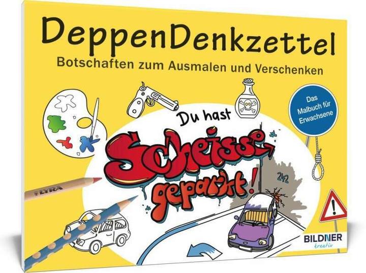 Immagine prodotto Libro da colorare per adulti: DeppenDenkzettel