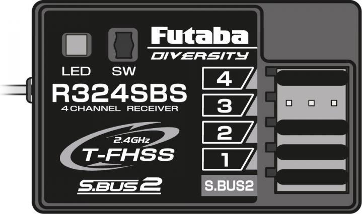 Produktbild Futaba R324SBS T-FHSS Car-T- Empfänger