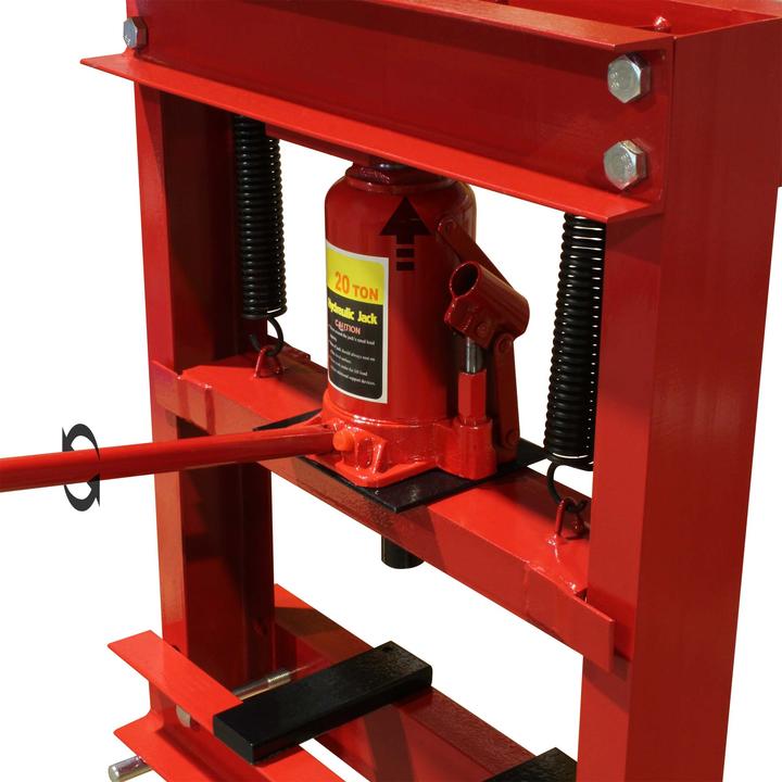 Actual product image Wiltec 20T hydraulic press 500mm workshop press frame press arbour press steel