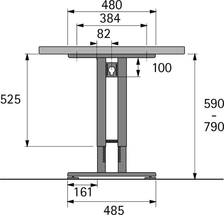 Immagine prodotto Hettich Change Basic Doppel T-Verkettungsfuss verstellbar