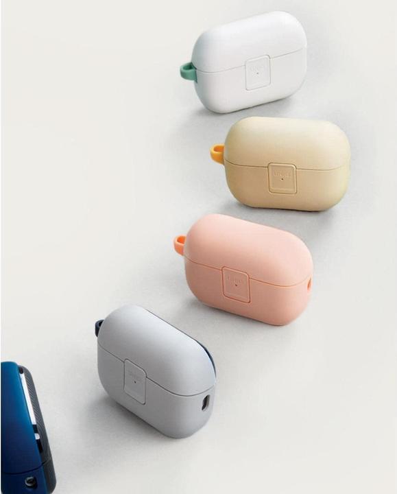 Produktbild Uniq etui Clyde Lock Case AirPods Pro 2 (2022/2023) czarno-ciemnoszary/charcoal-dark grey (Kopfhörer Tasche)