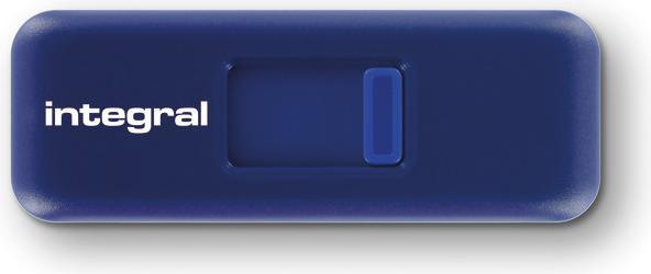 Flash drive SLIDE INFD32GBSLDBL Blue (32 GB, USB-A)