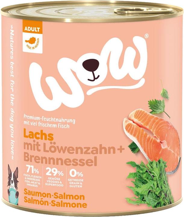 Immagine prodotto WOW Adulto, Salmone con pomodoro (Adulto, 1 pz., 800 g)