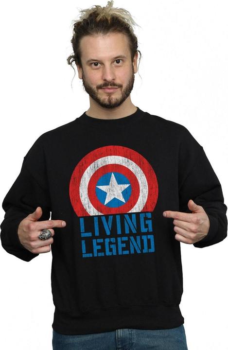 Produktbild Captain America Living Legend Sweatshirt (S)