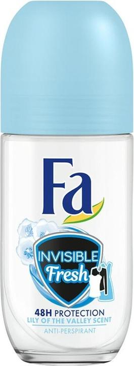 Fa Invisible Fresh Lily Of The Valley Anti-Perspirant 48H Antiperspirant W (Roll-on, 50 ml)