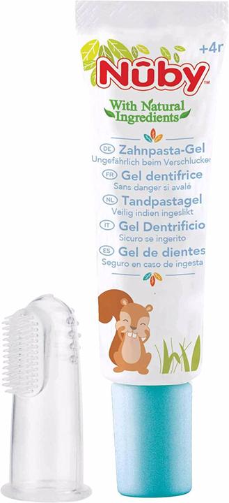 Immagine prodotto Nuby All Natural spazzolino da denti con gel dentifricio 20g