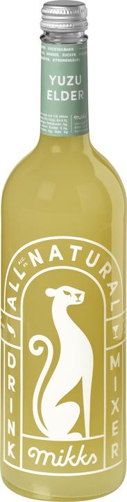 Produktbild Mikks Fruchtsaft Yuzu Elder EW-Glas (1 x 75 cl)