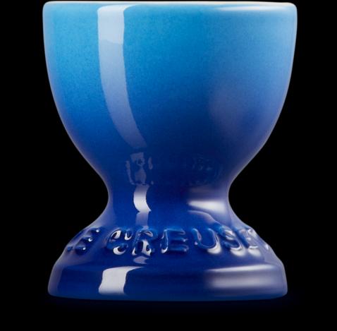 Actual product image Le Creuset Classic Azure egg cup