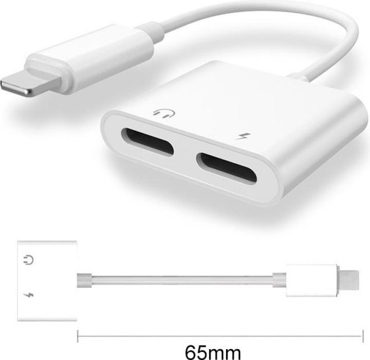 Produktbild PowerGuard Dual Lightning Audio & Charge Adapter Splitter (Lightning, Lightning)