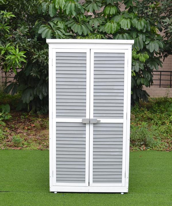 Produktbild Leco Gartenschrank MOMO Höhe 160 cm