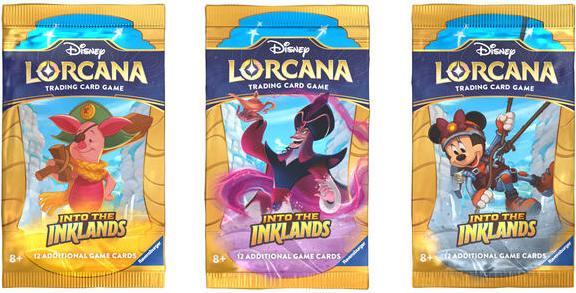 Disney Lorcana Trading Card Game: Set 3 - Booster (English) (English, Booster Pack)