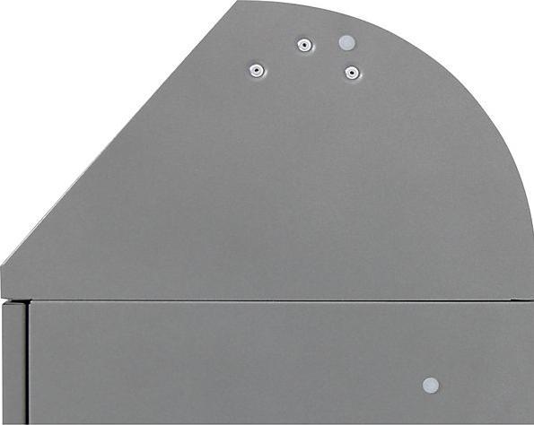 Immagine prodotto kaiserkraft Sistema di raccolta dei rifiuti riciclabili, a sportello azionato manualmente (60 l)